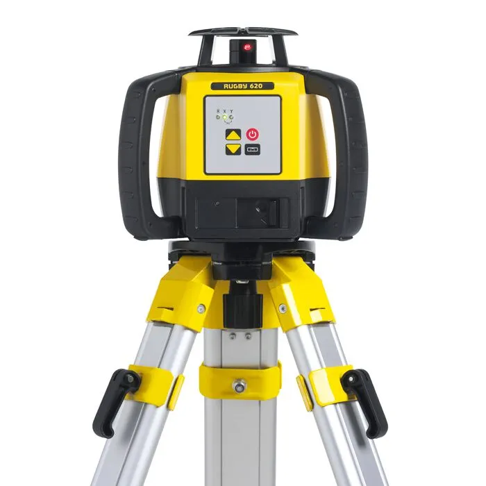 Leica Rugby 620 on construction tripod