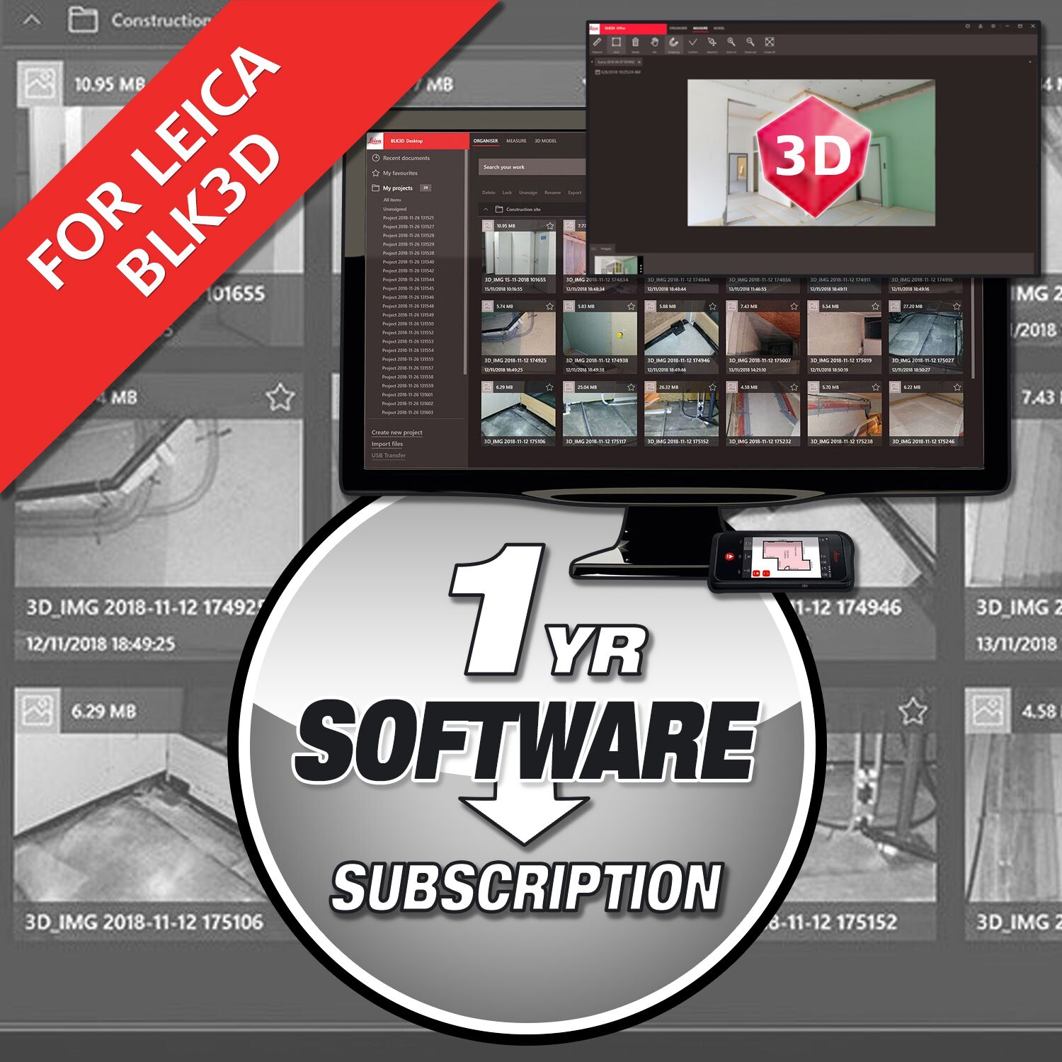 BLK3D Desktop 3D Model Subscription