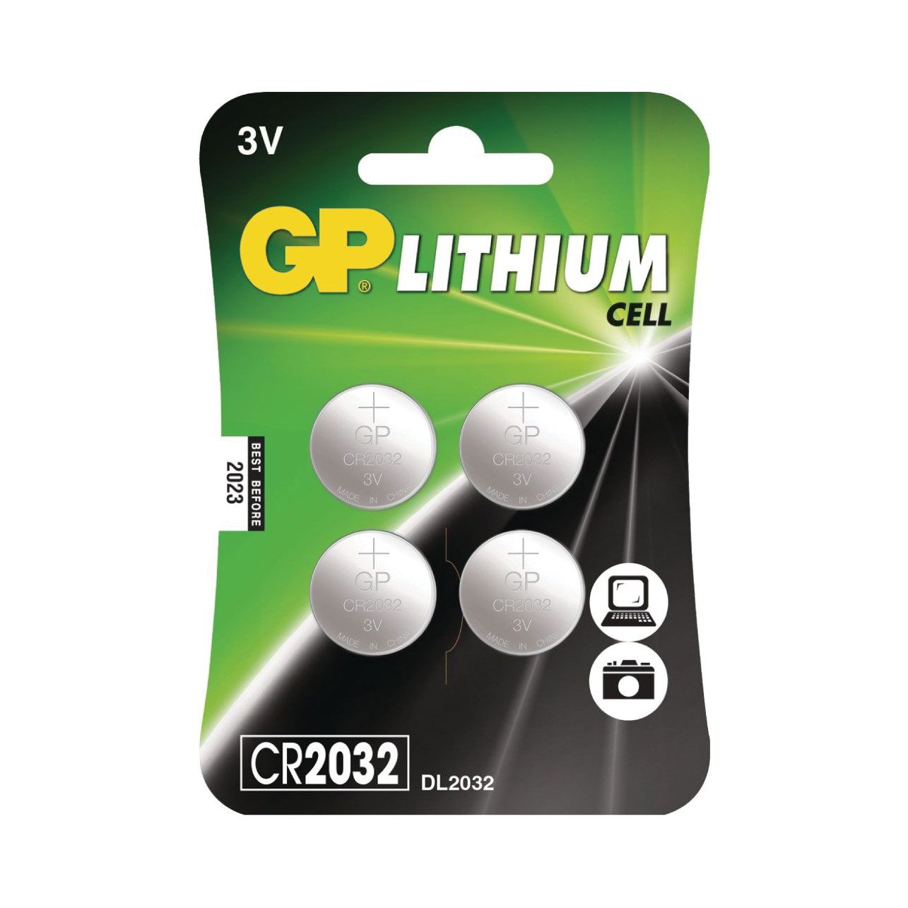GP 3V Lithium Cell CR2032