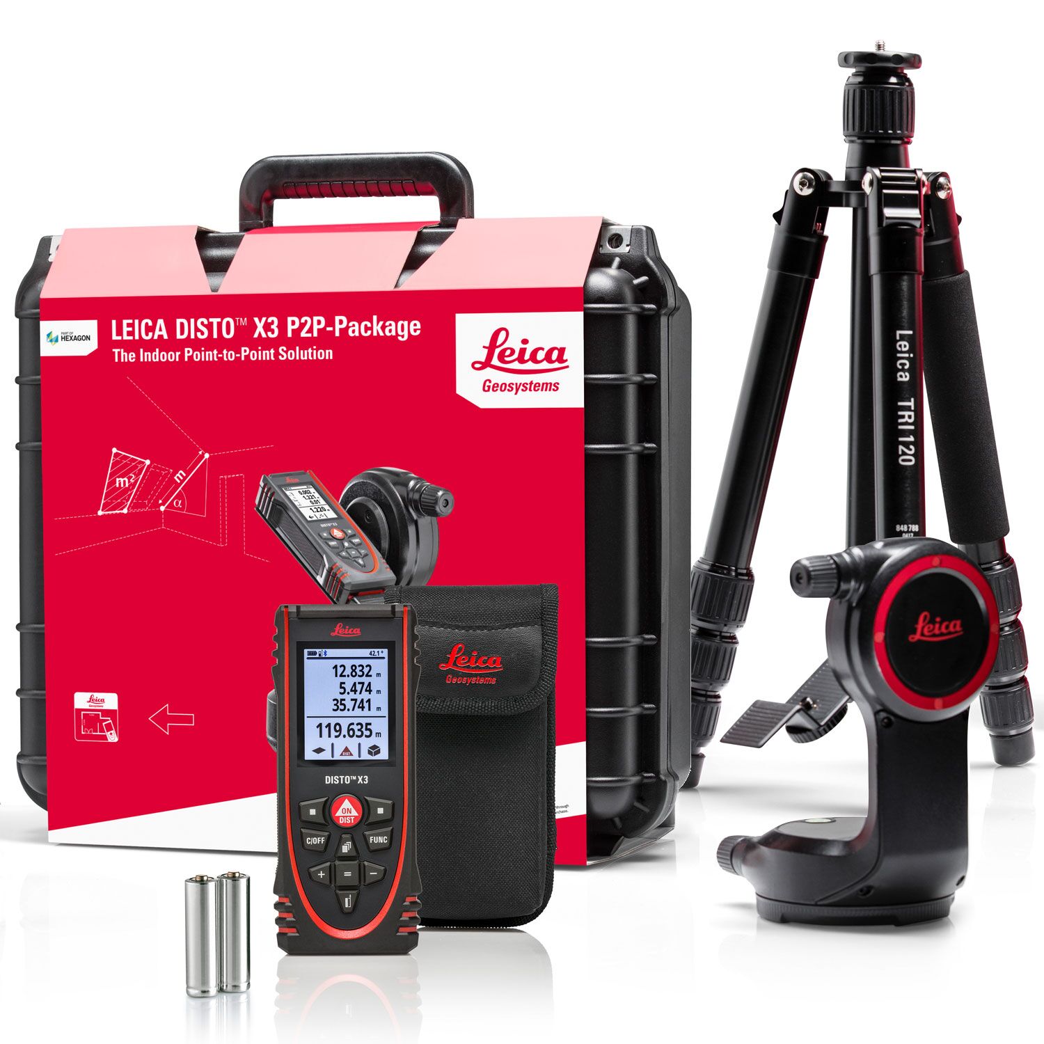 Leica DISTO X3 - P2P Package