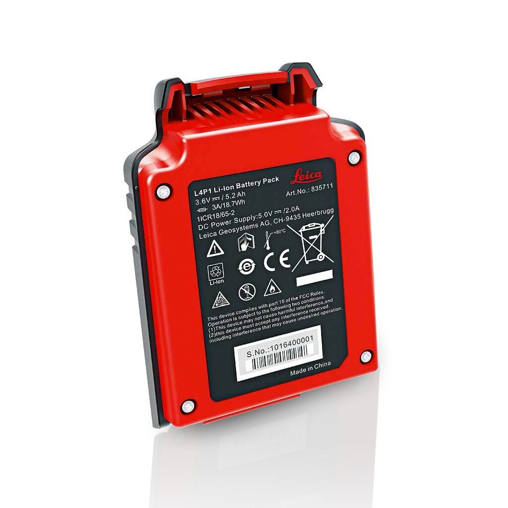Leica Lino L4P1 Li-Ion Battery Pack - 835711