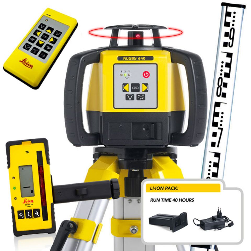 Leica Rugby 640 Kit - RE120 + RC400 - Image 1