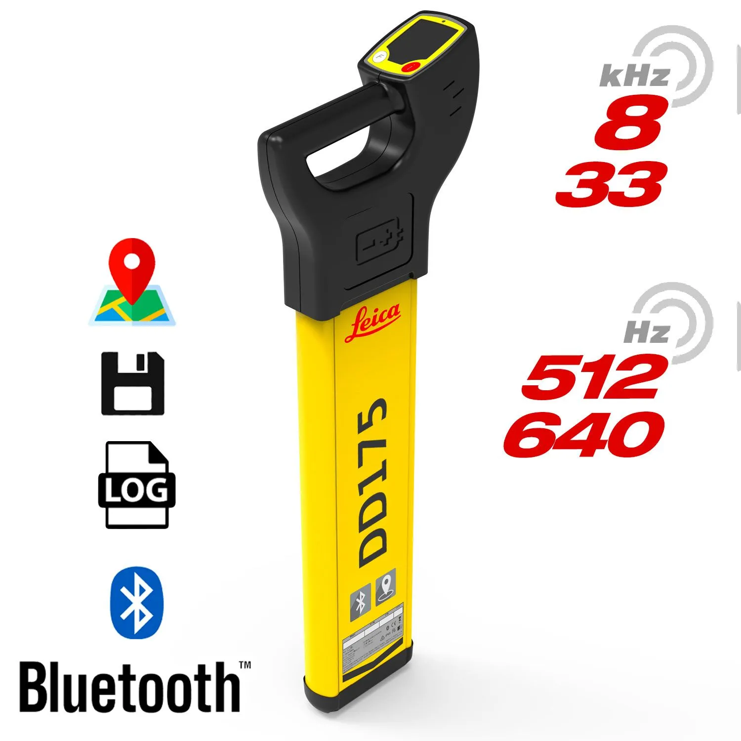 Leica DD175 Locator - Bluetooth GPS Data Logging