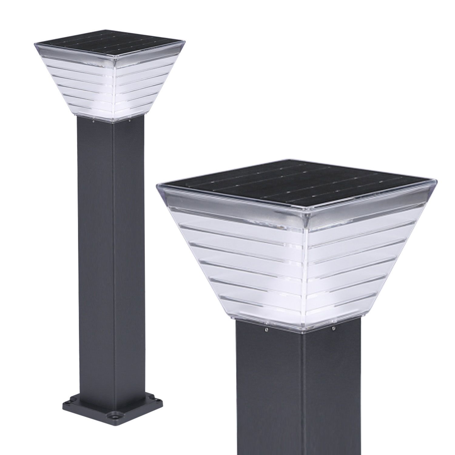 TradeTuff Solar Square Bollard