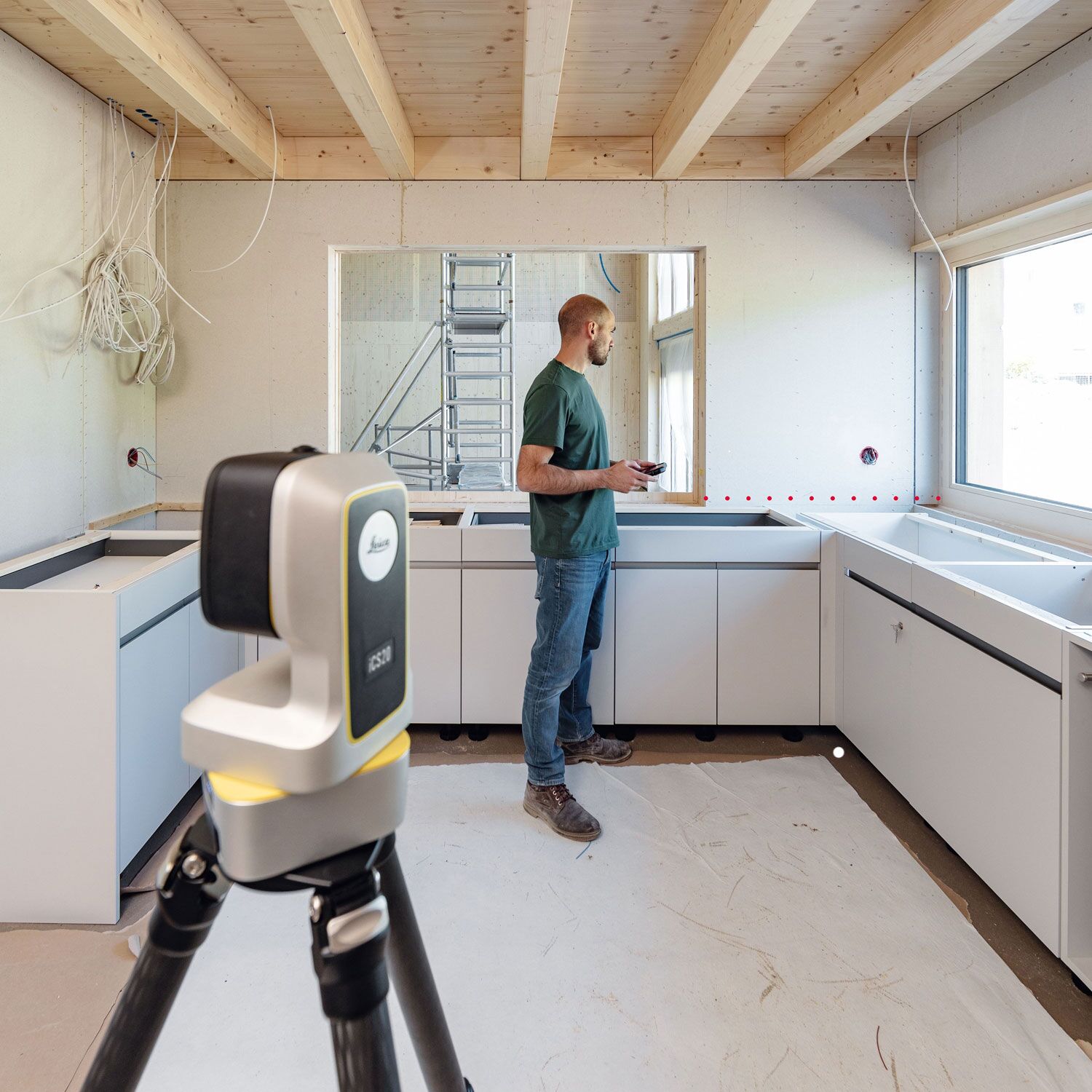 3D Measurement - iCS20 - kitchen application 3D Measurement - iCS20 - kitchen application