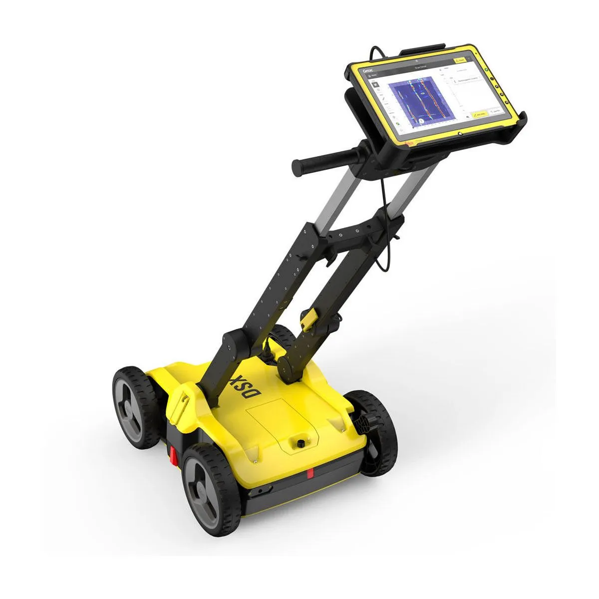 Leica DSX Utility Detection - Tablet in Cradle