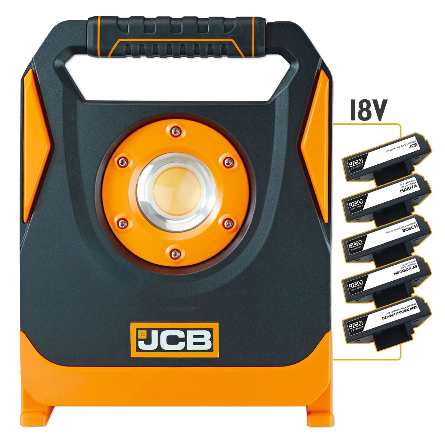 KONNECT-4500 JCB KONNECT 4500 Lumen Site Light - Image 1