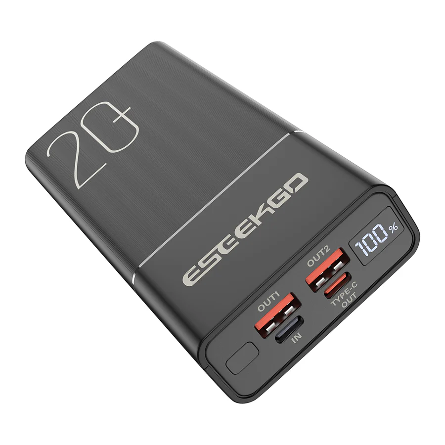Eseekgo P20-B 20000mAh Power Bank - Image 1