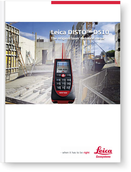 Leica DISTO D510 Manual