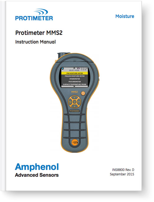 Protimeter MMS2 User Manual