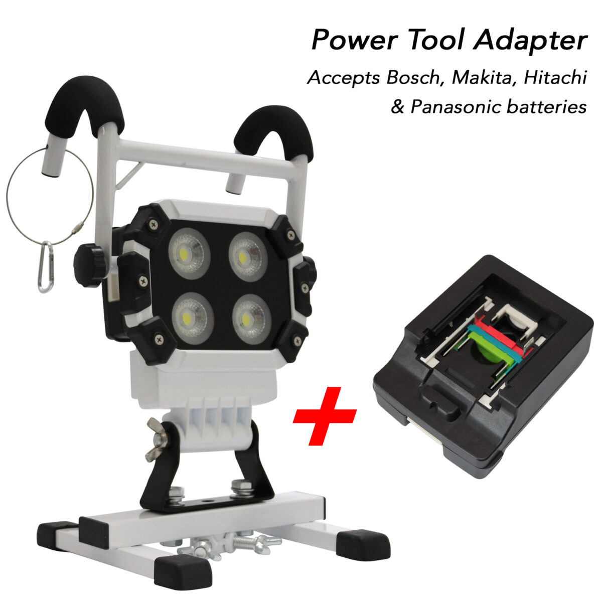Tuff-T4000 Rechargeable with 4 in 1 Power Tool Adapter