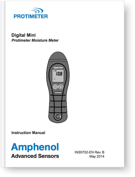 Protimeter Digital Mini Manual