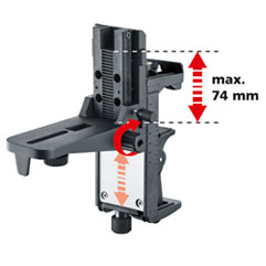 CrossGrip Pro - magnetic clamp and wall bracket
