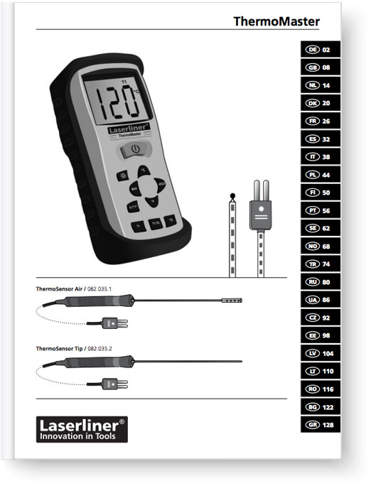 Laserliner ThermoMaster - Manual