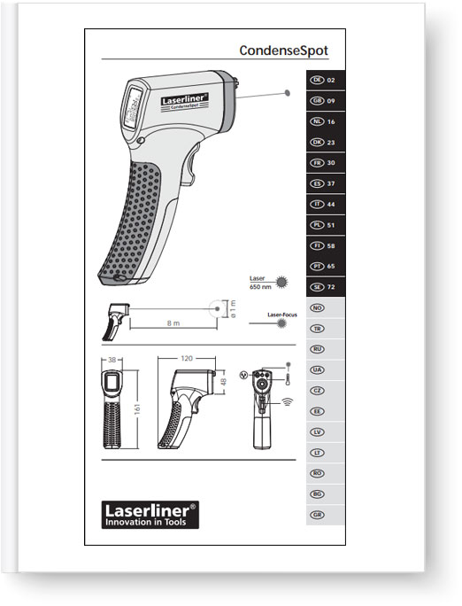 Laserliner CondenseSpot Laser - Manual (Part A)