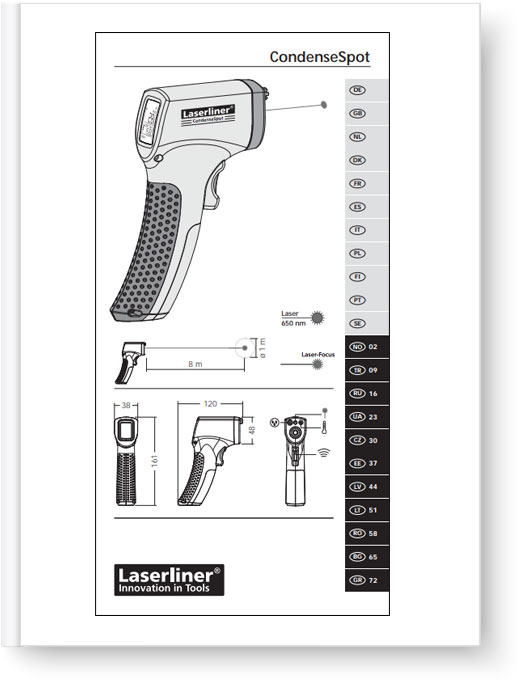 Laserliner CondenseSpot Laser - Manual (Part B)