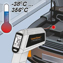Laserliner ThermoSpot One - Temperature Range