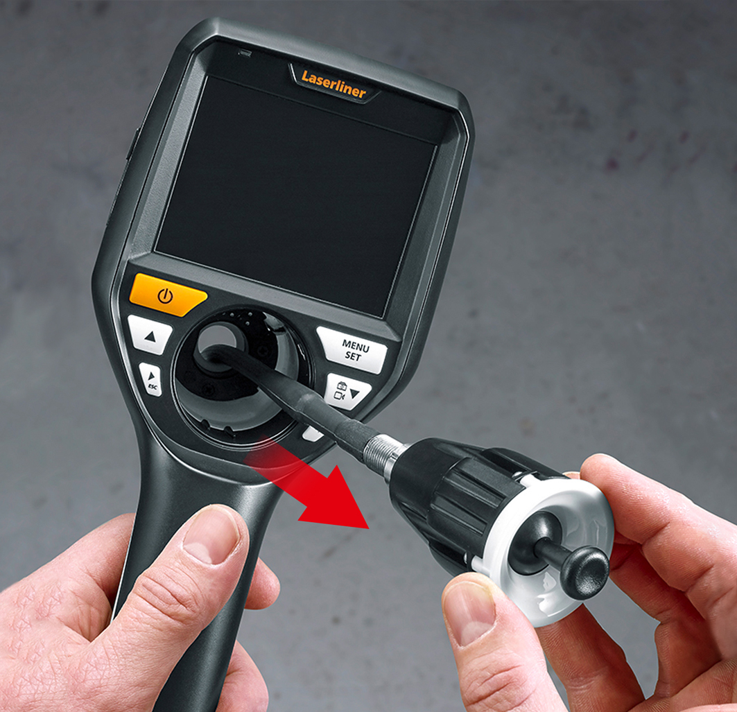 Laserliner VideoInspector 3D - Manual Controls