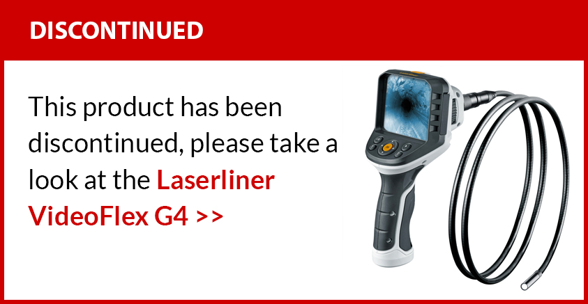 Laserliner VideoFlex G3 with FlexCamera G3 - discontinued