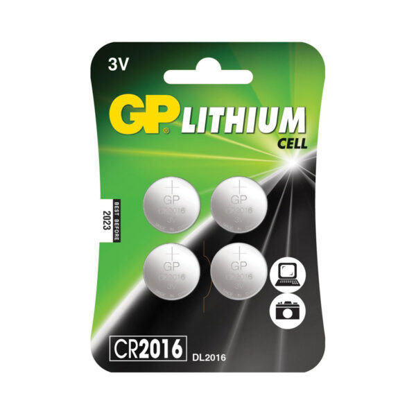 GP 3V Lithium Cell CR2016