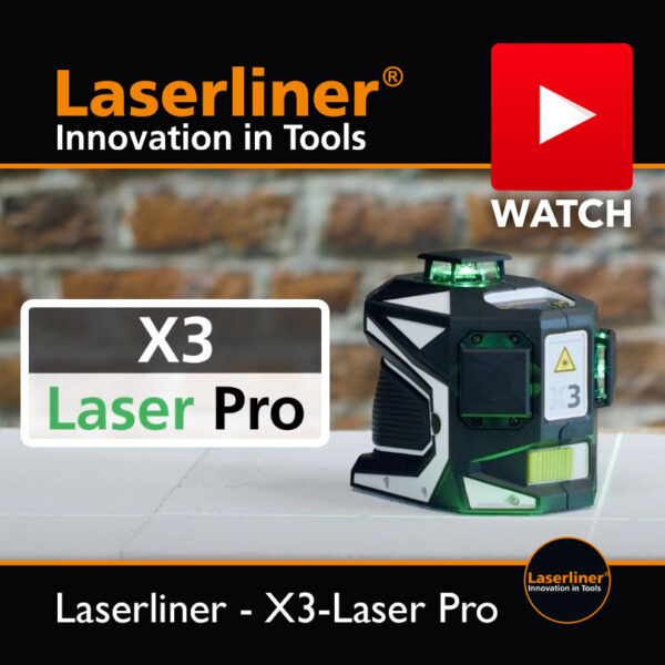 Laserliner X3-Laser Pro - Video
