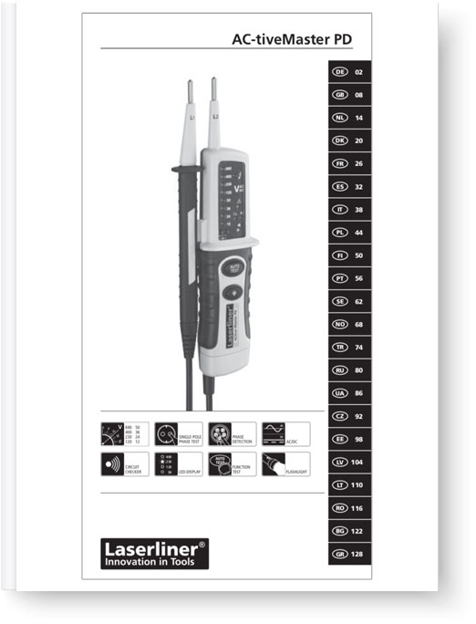 Laserliner AC-tiveMaster HD - Manual