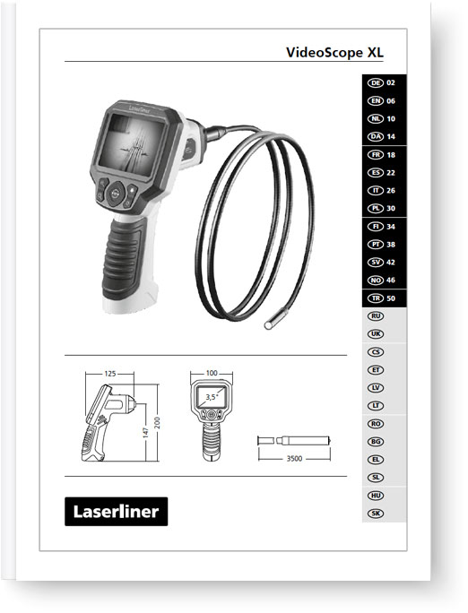 Laserliner VideoScope XL - Instruction Manual