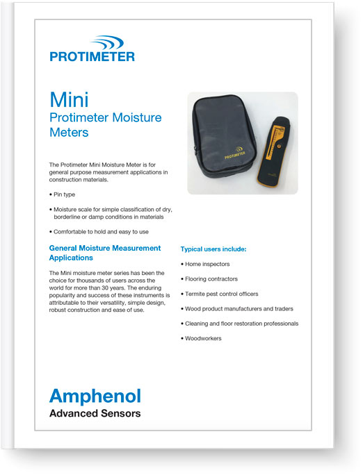 Protimeter Mini - Data Sheet