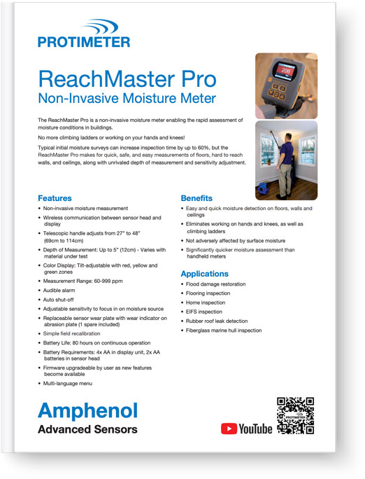 Protimeter ReachMaster Pro - Data Sheet