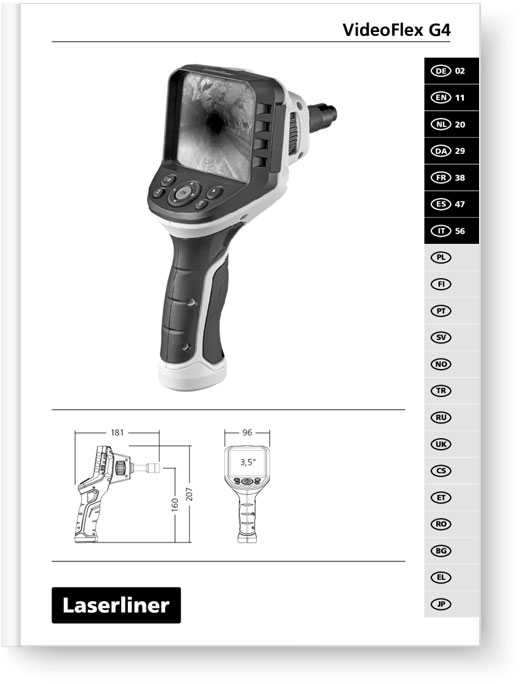 Laserliner VideoFlex G4 - Manual Part 1