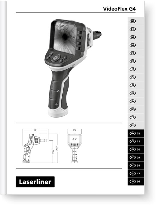 Laserliner VideoFlex G4 XXL - Manual Part 3