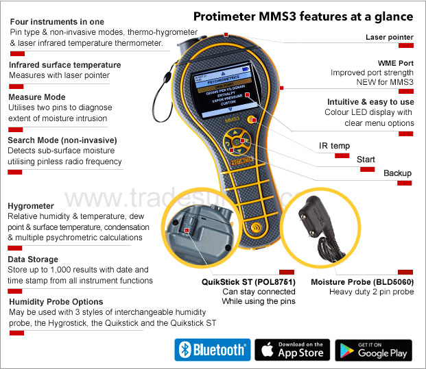 Protimeter MMS3 - at a glance