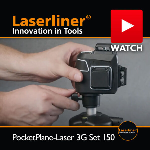 Laserliner PocketPlane-Laser 3G Set 150 - Intro Video