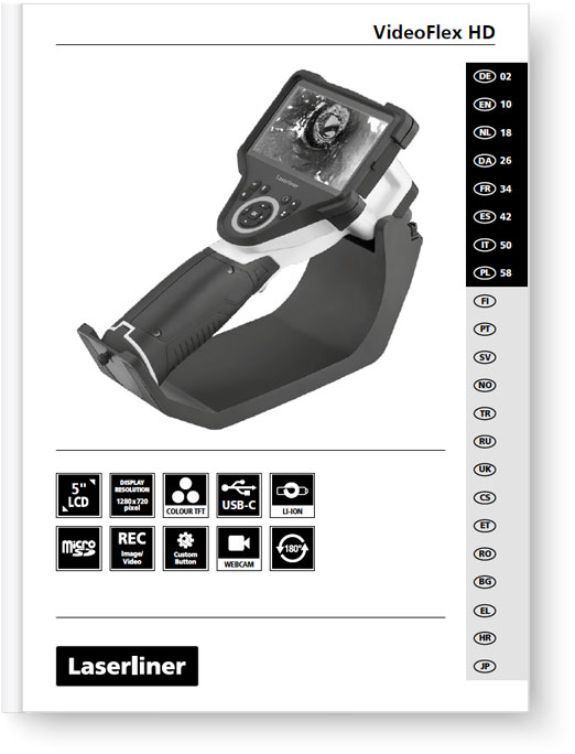 Laserliner VideoFlex HD - Manual
